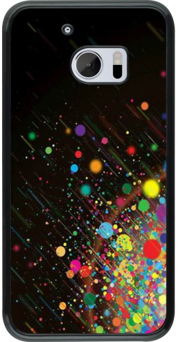 Coque HTC 10 - Abstract bubule lines